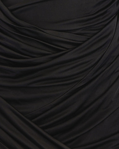Valmeria One-Shoulder Ruched Mini Dress